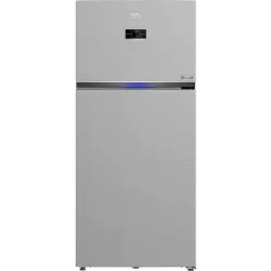 Холодильник з морозильною камерою Beko RDNE700E40XP, пакування пошкоджене, товар цілий.